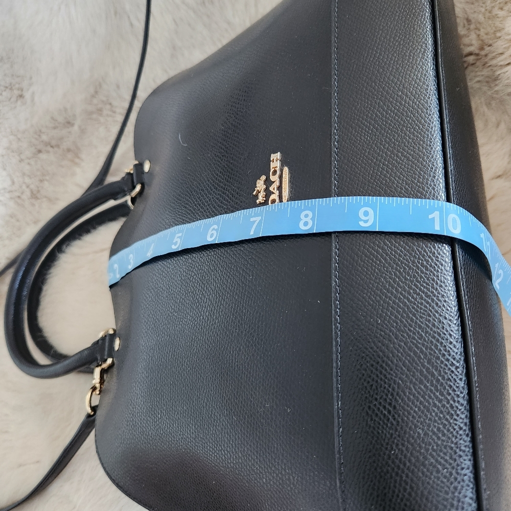 Like New COACH Sierra Bag Purse Black Crossbody Strap DUSTBAG - Picture 13 of 16
